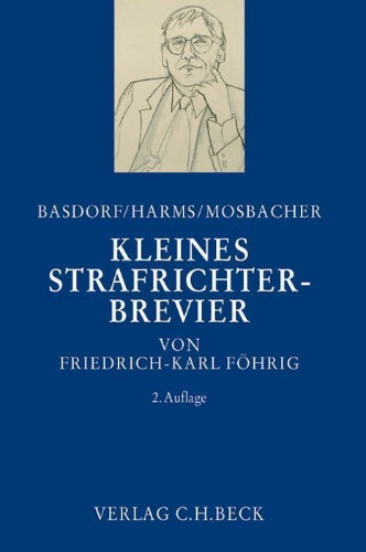 Buchcover und Innenansicht für das Buch: Kleines Strafrichter-Brevier
