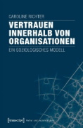 Buchcover und Innenansicht für das Buch: Vertrauen innerhalb von Organisationen