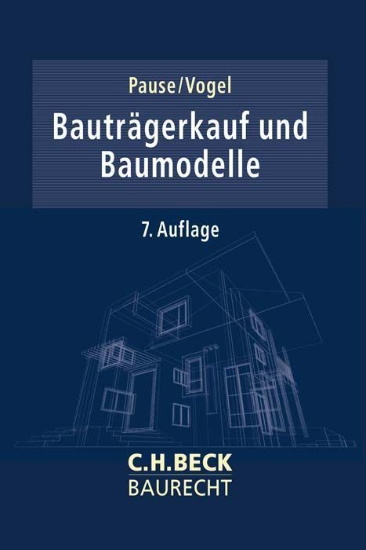 Buchcover und Innenansicht für das Buch: Bauträgerkauf und Baumodelle