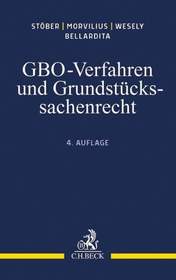 Buchcover und Innenansicht für das Buch: GBO-Verfahren und Grundstückssachenrecht