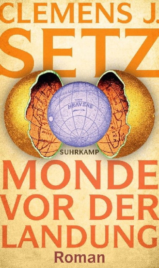 Buchcover und Innenansicht für das Buch: Monde vor der Landung