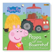Buchcover und Innenansicht für das Buch: Peppa Pig: Peppa auf dem Bauernhof