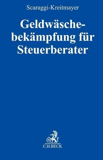Buchcover und Innenansicht für das Buch: Geldwäschebekämpfung für Steuerberater
