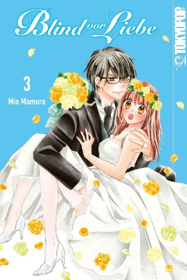 Buchcover und Innenansicht für das Buch: Blind vor Liebe 03