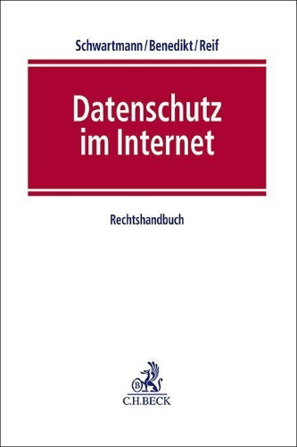 Buchcover und Innenansicht für das Buch: Datenschutz im Internet