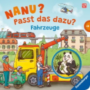 Buchcover und Innenansicht für das Buch: Nanu? Passt das dazu? Fahrzeuge
