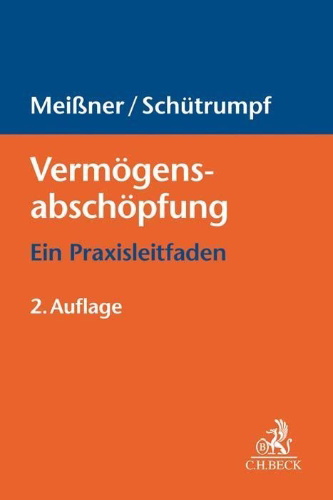 Buchcover und Innenansicht für das Buch: Vermögensabschöpfung