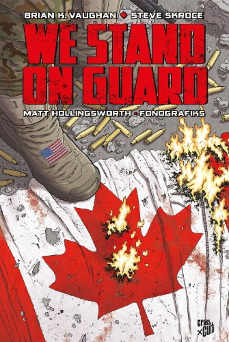 Buchcover und Innenansicht für das Buch: We Stand on Guard