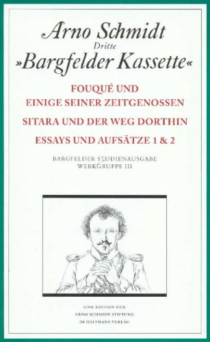 Buchcover und Innenansicht für das Buch: Bargfelder Ausgabe. Werkgruppe III: Essays und Biographisches