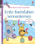 Buchcover und Innenansicht für das Buch: Mein Wisch-und-weg-Buch: Erste Buchstaben kennenlernen