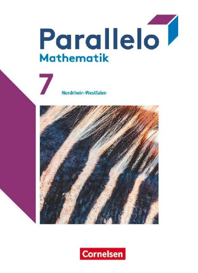 Buchcover und Innenansicht für das Buch: Parallelo 7. Schuljahr. Nordrhein-Westfalen - Schülerbuch