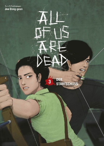 Buchcover und Innenansicht für das Buch: All of us are Dead 03