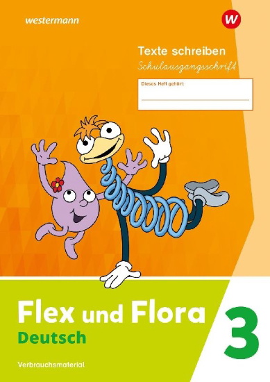 Buchcover und Innenansicht für das Buch: Flex und Flora - Ausgabe 2021
