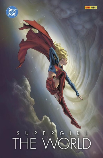 Buchcover und Innenansicht für das Buch: Supergirl: The World