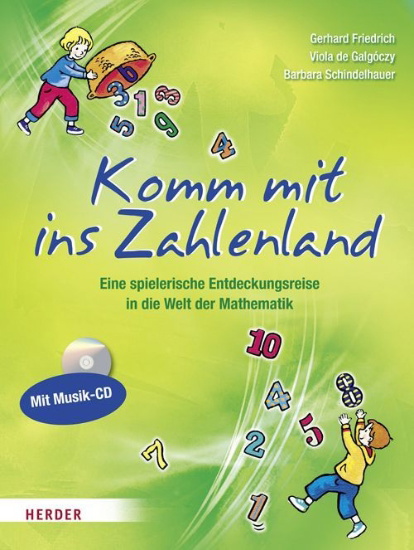 Buchcover und Innenansicht für das Buch: Komm mit ins Zahlenland