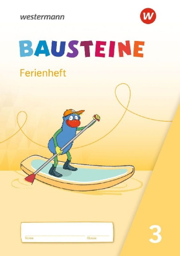 Buchcover und Innenansicht für das Buch: BAUSTEINE Sprachbuch 3. Ferienheft