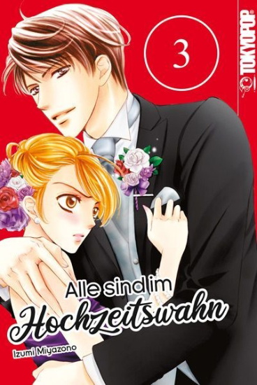 Buchcover und Innenansicht für das Buch: Alle sind im Hochzeitswahn 03