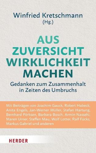 Buchcover und Innenansicht für das Buch: Aus Zuversicht Wirklichkeit machen