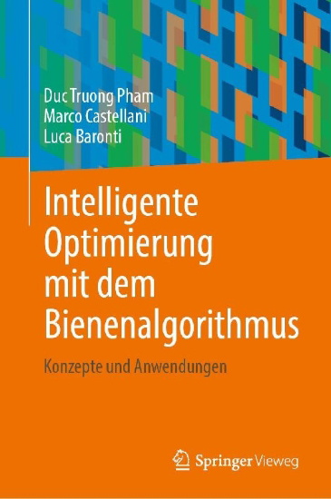 Buchcover und Innenansicht für das Buch: Intelligente Optimierung mit dem Bienenalgorithmus