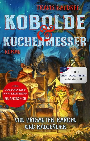 Buchcover und Innenansicht für das Buch: Kobolde und Kuchenmesser