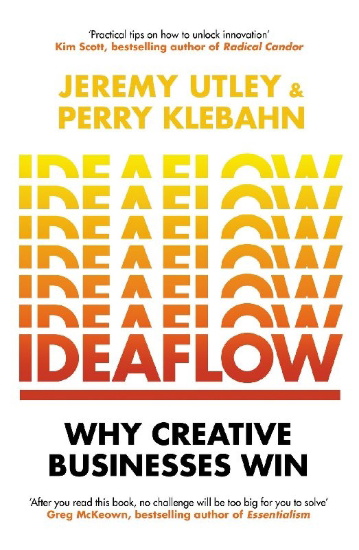 Buchcover und Innenansicht für das Buch: Ideaflow