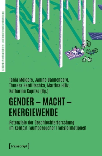 Buchcover und Innenansicht für das Buch: Gender - Macht - Energiewende