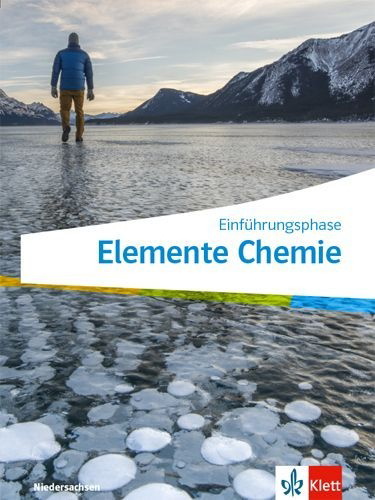 Buchcover und Innenansicht für das Buch: Elemente Chemie Oberstufe Einführungsphase.Schulbuch Klasse 11.  Ausgabe Niedersachsen