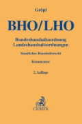 Buchcover und Innenansicht für das Buch: Bundeshaushaltsordnung / Landeshaushaltsordnungen (BHO/LHO)