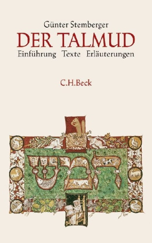 Buchcover und Innenansicht für das Buch: Der Talmud