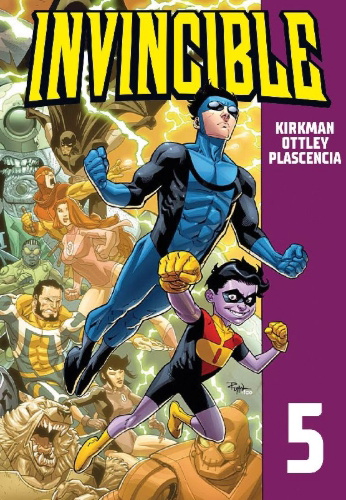 Buchcover und Innenansicht für das Buch: Invincible 5
