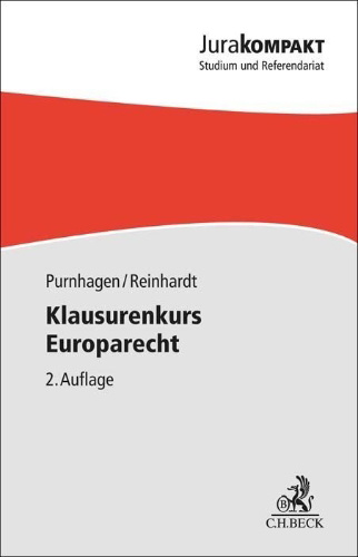 Buchcover und Innenansicht für das Buch: Klausurenkurs Europarecht