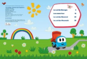 Buchcover und Innenansicht für das Buch: Leo der Lastwagen: Meine liebsten Gutenachtgeschichten