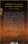 Buchcover und Innenansicht für das Buch: Mauern und Lügen