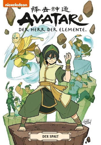 Buchcover und Innenansicht für das Buch: Avatar - Herr der Elemente Softcover Sammelband 3