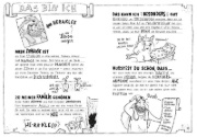 Buchcover und Innenansicht für das Buch: Ich, Herakles, und meine großen Heldentaten. Live aus dem alten Griechenland