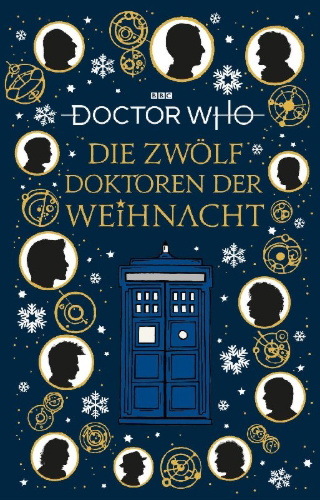 Buchcover und Innenansicht für das Buch: Doctor Who: Twelve Doctors of Christmas