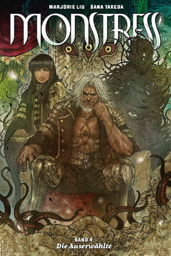 Buchcover und Innenansicht für das Buch: Monstress 4