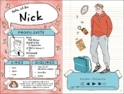 Buchcover und Innenansicht für das Buch: Heartstopper Yearbook