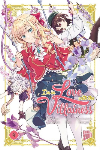 Buchcover und Innenansicht für das Buch: Watashi no Oshi wa Akuyaku Reijou