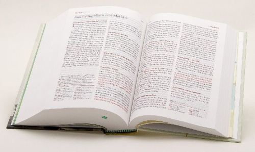 Buchcover und Innenansicht für das Buch: Neues Leben. Die Bibel für Teens