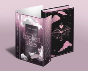 Buchcover und Innenansicht für das Buch: Beneath Broken Skies