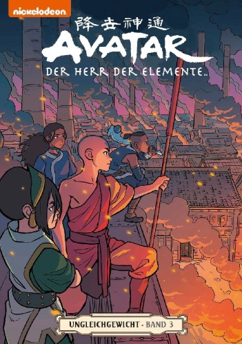 Buchcover und Innenansicht für das Buch: Avatar - Der Herr der Elemente 19