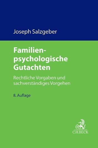 Buchcover und Innenansicht für das Buch: Familienpsychologische Gutachten