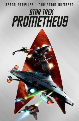 Buchcover und Innenansicht für das Buch: Star Trek - Prometheus