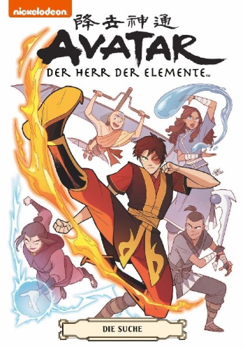 Buchcover und Innenansicht für das Buch: Avatar - Herr der Elemente Softcover Sammelband 2