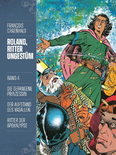 Buchcover und Innenansicht für das Buch: Roland, Ritter Ungestüm 4
