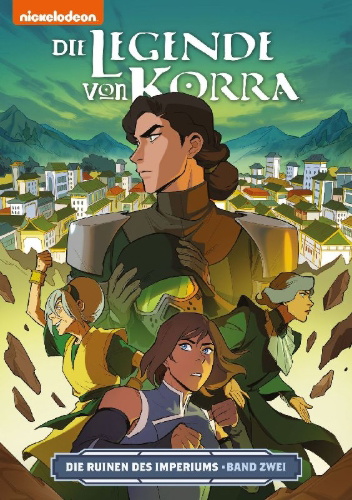 Buchcover und Innenansicht für das Buch: Die Legende von Korra 5