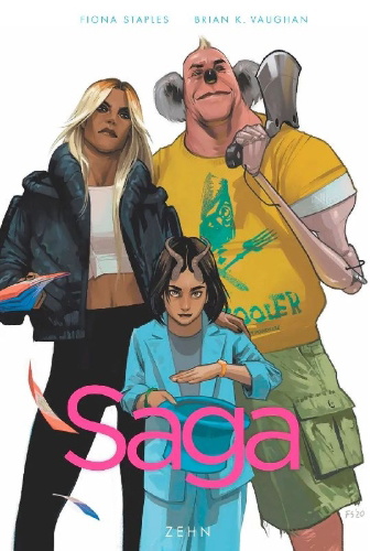 Buchcover und Innenansicht für das Buch: Saga Vol. 10