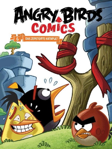 Buchcover und Innenansicht für das Buch: Angry Birds 06 Comicband