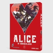 Buchcover und Innenansicht für das Buch: Imawa no Kuni no Alice